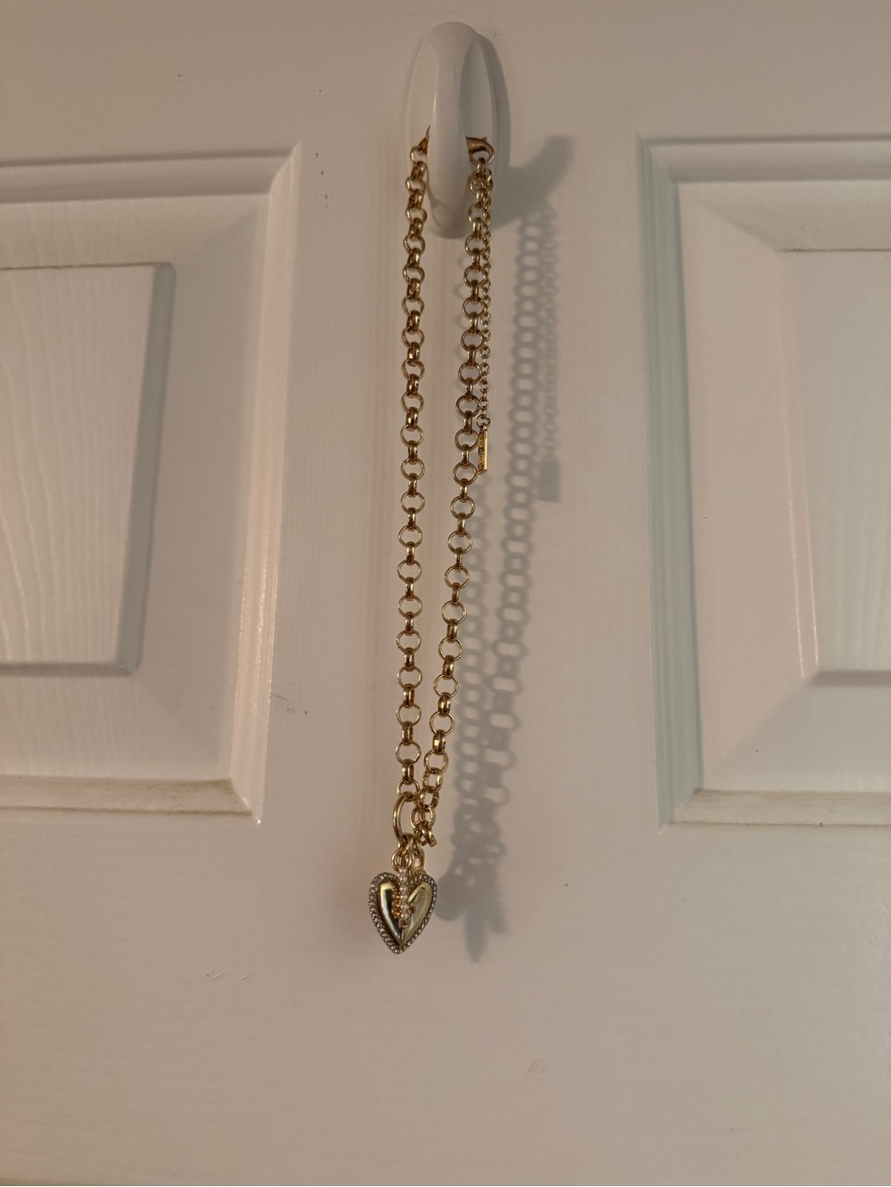 Sugarfix gold locket necklace